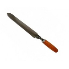 Нож 26 пчеловодный 205 мм, с двухсторонней нижней заточкой, деревянная ручка (8713)